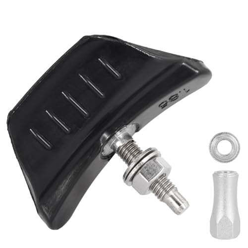 1.85" CNC Motorcycle Wheel Rim Lock Nut Anti-Slip Tire Fixer for Dirt Bike - size: 1.85inch, style: Half Molded Rubber
