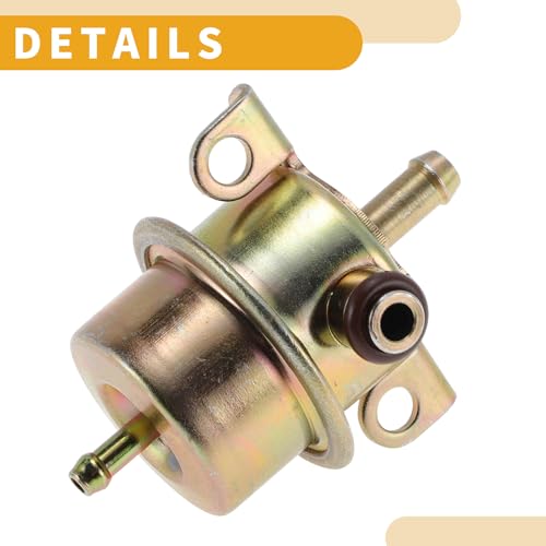 Car Fuel Injection Pressure Regulator for BMW 325 1986-1988 94411019803/PR80 Aluminum Alloy 20-70 Psi Corrosion Resistant 1 Pc