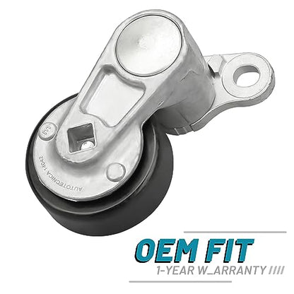 IRONTEK 38159 AC Belt Tensioner Pulley Assembly fit for Cadillac 2002 Escalade, for Chevrolet 1999-2008 Silverado 1500, for GMC 2000-2008 Sierra 1500#12562065 89258 12565372 419109 - size: 12580196