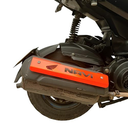 Motorcycle Exhaust Cover for Honda Navi (Orange Glow)