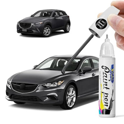42A Meteor Gray Touch Up Paint Compatible with Mazda - color: 42A Meteor Gray