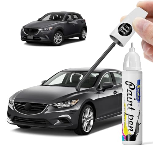 42A Meteor Gray Touch Up Paint Compatible with Mazda - color: 42A Meteor Gray