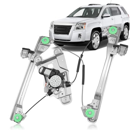 751-636 Front Driver Side Left LH Power Window Regulator and Motor Assembly Compatible with Chevrolet Chevy Equinox & GMC Terrain 2012 2013 2014 2015 2016 2017 Replace 22803201 - size: Front Left, style: 751-636