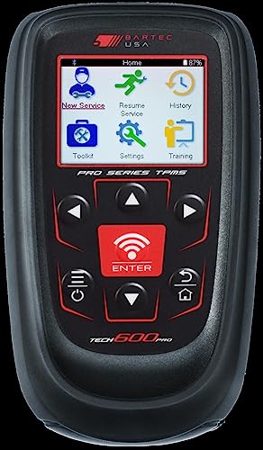 USA Tech600Pro TPMS TechTool w/30 RITE-SENSORS with Rubber Stems only, 2-Year Warranty and 5-Years Software