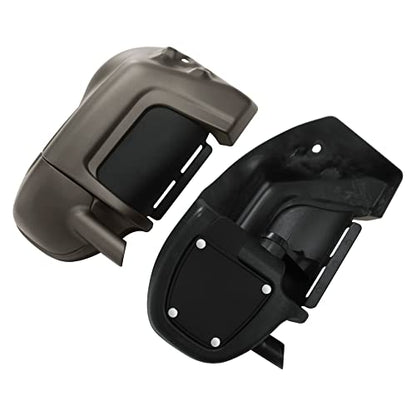 TCT-MOTORPARTS Lower Vented Leg Fairings Cap Glove Box Fit For Harley Touring Road Street Electra Glide Road King Tour Electra Glide Ultra Classic FLHTC1983-2013 - color: Color #2