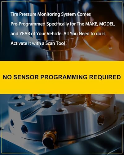 433Mhz Pre-Programed TPMS Sensor for:-Jeep Cherokee 2014-2021