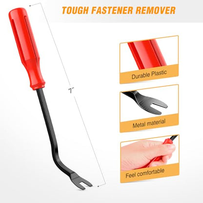 GOOACC 180PCS Car Bumper Retainer Clips Bumper Fender Liner Kit for Lexus Toyota 4Runner Tacoma RAV4 Scion 75495-35010 75397-35010 90189-06065 90189-06013 90189-06028 90467-07201 90467-10188 - color: 180 Clips + 1 Tool