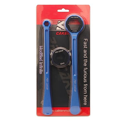 10MM/0.39'' 12MM/0.47'' 22MM/0.87'' 27MM/1.06'' 32MM/1.26'' Universal Motorcycle Tire Iron Set Changing Tool Kit Combo Levers Set Tire Repair Tool for Hex Wrench Spanner Head - color: 12mm--blue