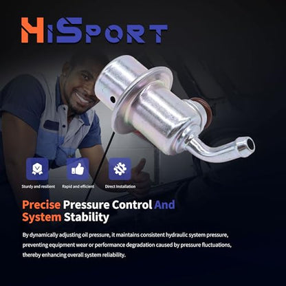 HiSport PR4016 Fuel Injection Pressure Regulator Kia Rio Hyundai - size: HSFPRR4016