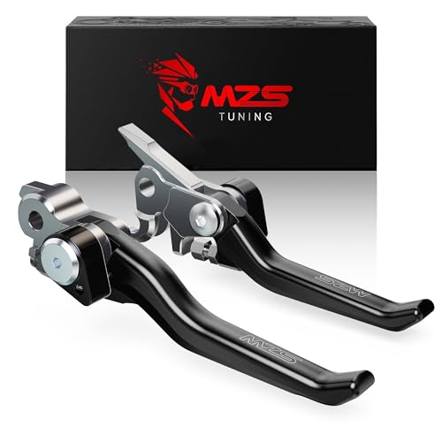 MZS Dirt Bike Pivot Clutch Brake Levers for SX EXC XC XCW SXF XCF 2009-2013 - size: 09 to 13 SX SXF EXC XC XCW XCF