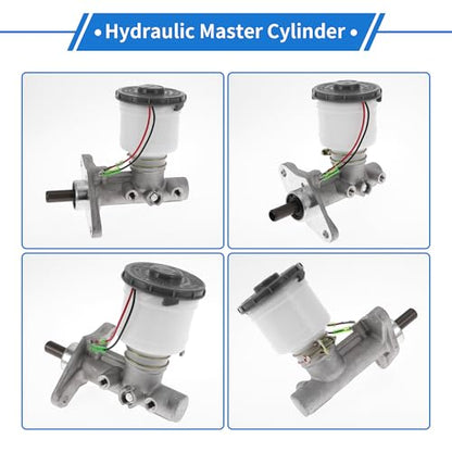 1 Pcs Brake Master Cylinder for Honda Accord 1990-1995 No.46100SM4A03 Engine Compartment Hydraulic Master Cylinder with Reservoir