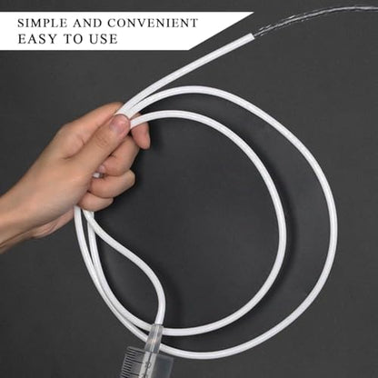 Hydraulic Disc Brake Bleed Tool, 100ML Syringe Motorcycle Brake Oil Fluid Extractor Bleeder with 50cm Hose, Hydraulic Disc Brake & Clutch Bleeding Kit for Motorcycle Scooter