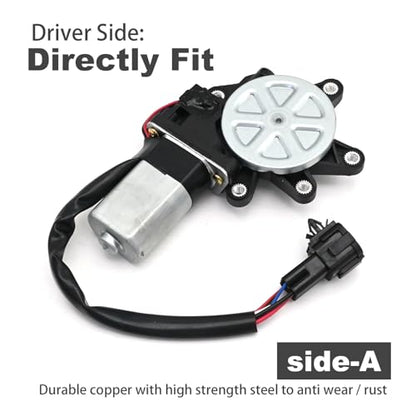 80731-ED000 Power Window Lift Motor for Front Left Driver Side Window Motor Replacement for Nissan Versa Sedan 2007-2012 Replace#80731-ED00A