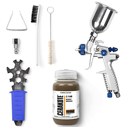 CERAKOTE C-Series Burnt Bronze Project Kit, 4 oz, C-148 - color: Burnt Bronze