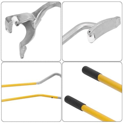 PENSUN 3PCS Tire Mount Demount Tool Fit for Car Repairing (Yellow)