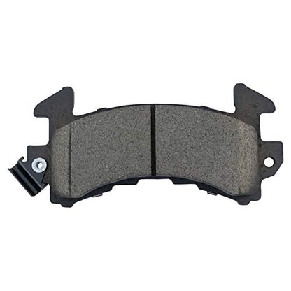 TRQ Front Ceramic Brake Pad & Rear Shoe Kit w/Chemicals - color: Ceramic, size: BFA12798