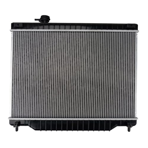 CU2458 Radiator, Compatible with 2002-2009 Trailblazer Envoy, 2002-2006 Trailblazer EXT, 2004-2007 Rainier, Aluminum Automotive Replacement Radiator - size: CU2458