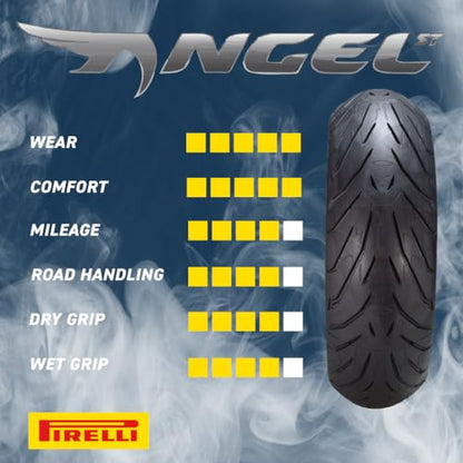 Pirelli Angel ST Motorcycle Tire Set 120/70ZR17 58W & 190/55ZR17 75W - size: 120/70R17 190/55R17