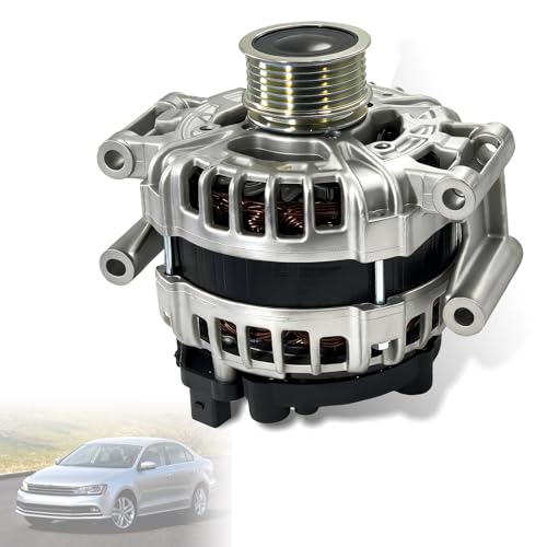 Alternator 12V 140A Compatible with 13-17 Volkswagen Jetta/Beetle/Passat - size: 2014-2017 Volkswagen Beetle/Jetta/Passat
