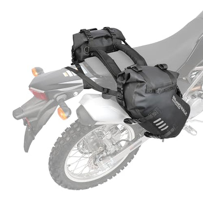 Rhinowalk Waterproof Motorcycle Saddle Bags 18L, Side Panniers (1 Pair) - size: 28L