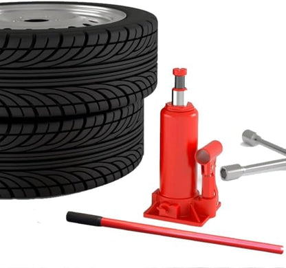 Jack Handle for Car Bottle Vertical Hydraulic Bottle Jack Handle Red 20t-32t - size: 20t-32t