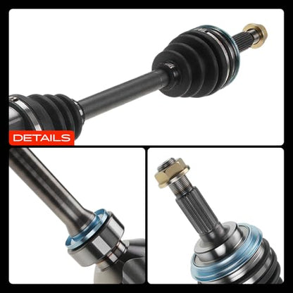 A-Premium Front Right Passenger Side CV Axle Shaft Assembly for Toyota