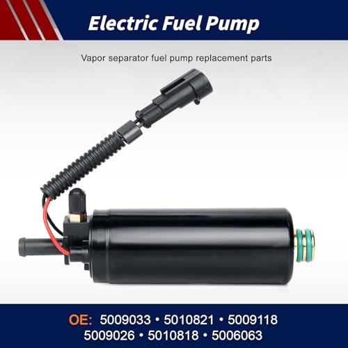 5006063 Vapor Separator Electric Fuel Pump For 2005-2014 Johnson Evinrude 75-175 HP E-TEC 3.3L 3.4L Marine Outboard Engines OE: 5006063 5009033 5010821 5009118 5009026 5010818 - size: FP4011