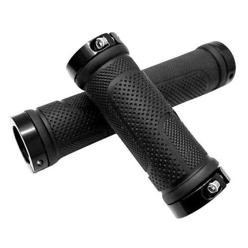 Bike Handlebar Grips, Replacement Bicycle Grips, Bike Handle Bar Wraps for Mountain, MTB, BMX, Beach Cruiser, Kids Bikes, Soft Non-Slip-Rubber Hand Grip Comfortable Ergonomic - style: Long/Short Versions