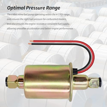 6 Volt Electric Fuel Pump Compatible with Buick 1927-1932 - style: 6 Volt Electric Fuel Pump