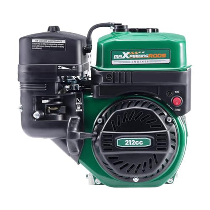 maXpeedingrods 7HP 212cc Gas Engine, 4 Stroke OHV Horizontal Shaft - style: 212cc+Recoil Start