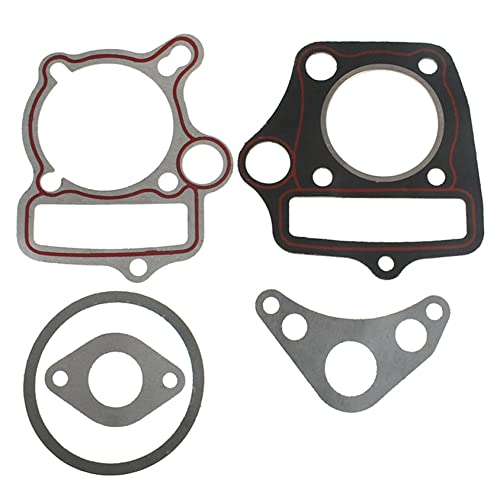 Cylinder Head Piston Gasket Top End Kit Replacement for CRF70 ATC70 XR70 TRX70 12101-GB0-910, 12101-087-000,12101-087-010, 12101-HB2-000,12101-098-670, 12101-098-671