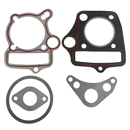 Cylinder Head Piston Gasket Top End Kit Replacement for CRF70 ATC70 XR70 TRX70 12101-GB0-910, 12101-087-000,12101-087-010, 12101-HB2-000,12101-098-670, 12101-098-671