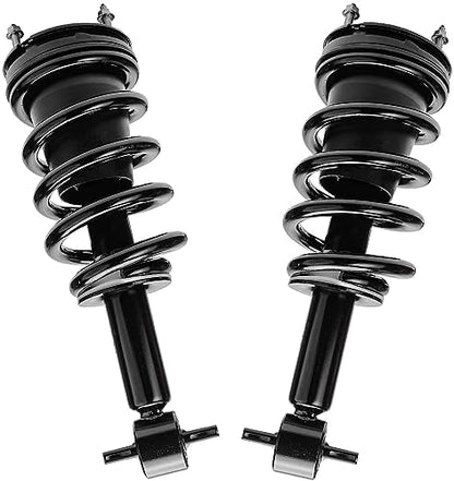 Detroit Axle - Struts Shocks Kit for 2007-2013 Chevrolet Silverado 1500 - size: 6AQS501742/ strut shock sway kit