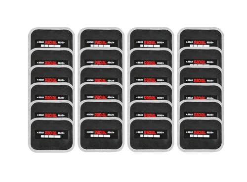 2.24" x 2.99" 24 pcs, 1 ply, Radial Repair Patch, Heavy Duty Tire Patches, Tire Puncture Repair Patch for Car Truck Bus Tractor Agricultural Vehicles - size: 2.24" x 2.99" 24 pcs