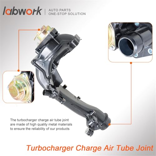 labwork Turbocharger Charge Air Tube Joint Replacement for Honda Civic 1.5L