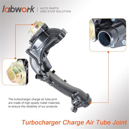 labwork Turbocharger Charge Air Tube Joint Replacement for Honda Civic 1.5L