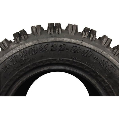 Ocelot P357 20x11x10 ATV Tires 6-Ply Bias Construction Non-Directional Tread Pattern For Durability, Grip, and Traction Off-Roading - All Terrain Rear 20x11-10 ATV Tire