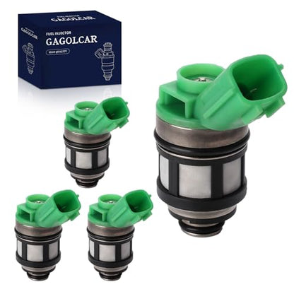 4-Pack Fuel Injectors Set | Compatible with Nissan Pickup Frontier Xterra 2.4L| Replaces 16600-1S700 FJ397 42-18125 - size: 4 X FJ397