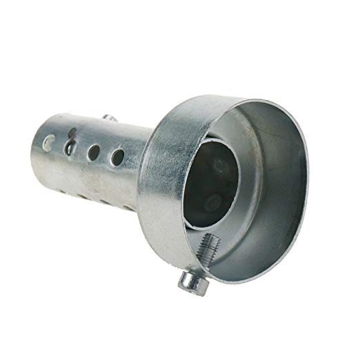 Modengzhe 2 Pcs 48mm Motorcycle Exhaust Pipe Muffler 3.2-Inch Length