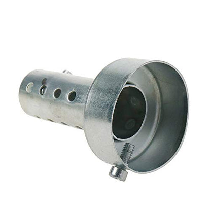 Modengzhe 2 Pcs 48mm Motorcycle Exhaust Pipe Muffler 3.2-Inch Length