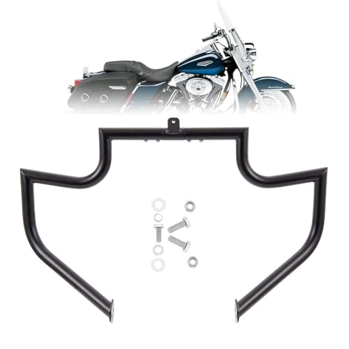 Kinglemc Crash Bar Engine Guard for Harley Davidson Touring(Black-B) - color: Black-B