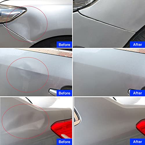 Dent Puller Remover Kit, Professional Car Paintless Dent Removal Kit Tools, 2 in 1 T-Bar,Adjustable Dent Lifter, Bridge Puller Slide Hammer Hail Dent Suction Puller for Auto Body SUV Damage DIY Repair