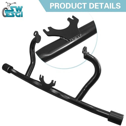Flat-Out Crash Bar Engine Guard for Harley Davidson Touring - style: For Touring 2014-2025 B Style