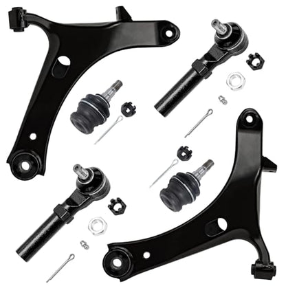 Detroit Axle - 6pc Front End Control Arms Kit for 05-09 Subaru Outback - size: 6CS48105/6PC
