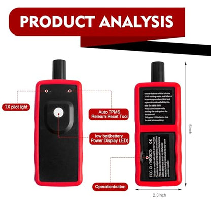 TPMS Relearn Tool, Tire Pressure Sensor Activation Tool, EL-50449 TPMS Compatible with Ford/Lincoln/Mercury