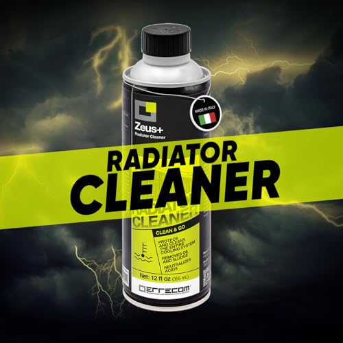 ERRECOM Zeus+, Cleaner for Radiators and Cooling Systems, 12 fl oz Bottle (350 mL) - color: Radiator and Cooling Circuit Cleaner and Descaler