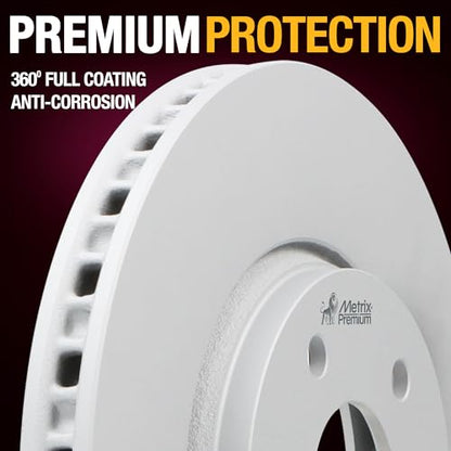 Metrix Premium Chassis Parts 296 & 270mm F/R Brake Rotor Kit Fits HHR, G5 - size: 96329MT