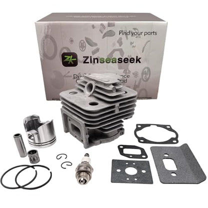 40mm 44mm Cylinder Assembly Piston Assembly for 43cc 47cc 49cc 2 Stroke Engine with Cylinder Piston Ring Circlip Gasket Piston Pin Needle Bearing Spark Plug (44mm-5, Cylinder) - color: 44mm-5, size: Cylinder