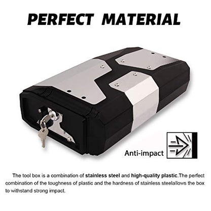 Motorcycle Side Box Stainless Steel Tool Box Water-proof Side Case for BMW R1200GS R1250GS LC Adventure & F750GS F850GS Accessories