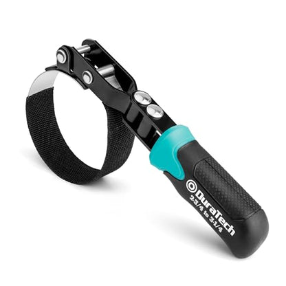 DURATECH Anti-Slip Small Swivel Oil Filter Wrench, 2-3/4" to 3-1/4" - size: Small (Fits Filters 2-3/4" to 3-1/4"), style: Anti-slip